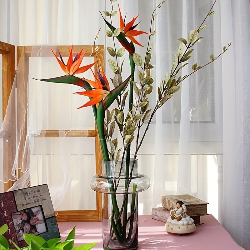 3pcs Artificial Bird Of Paradi - Bird Paradise Strelitzia บทวิจารณ์และราคา