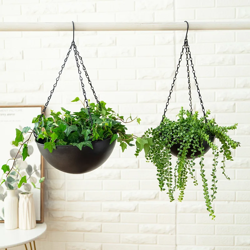 Wrought Iron Hanging Planter E - Spider Plant Hanging บทวิจารณ์และราคา