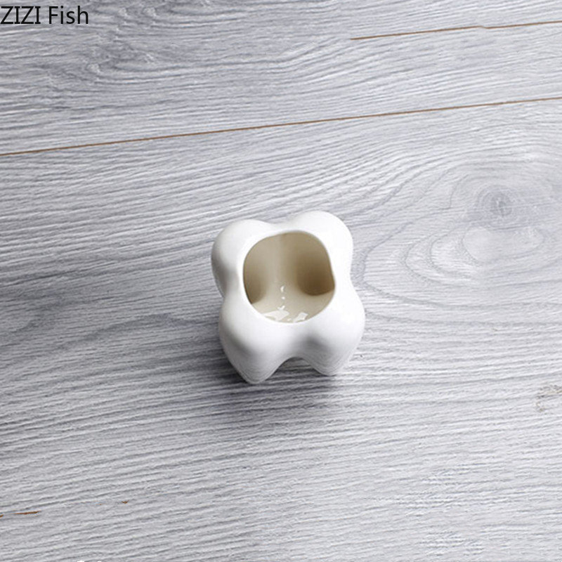 Tooth Shaped Ceramic Flower Po - Echeveria Succulent บทวิจารณ์และราคา