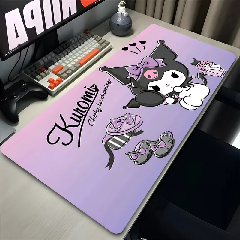 Office Computer Desk Mat Kurom - Tradescantia Purple บทวิจารณ์และราคา