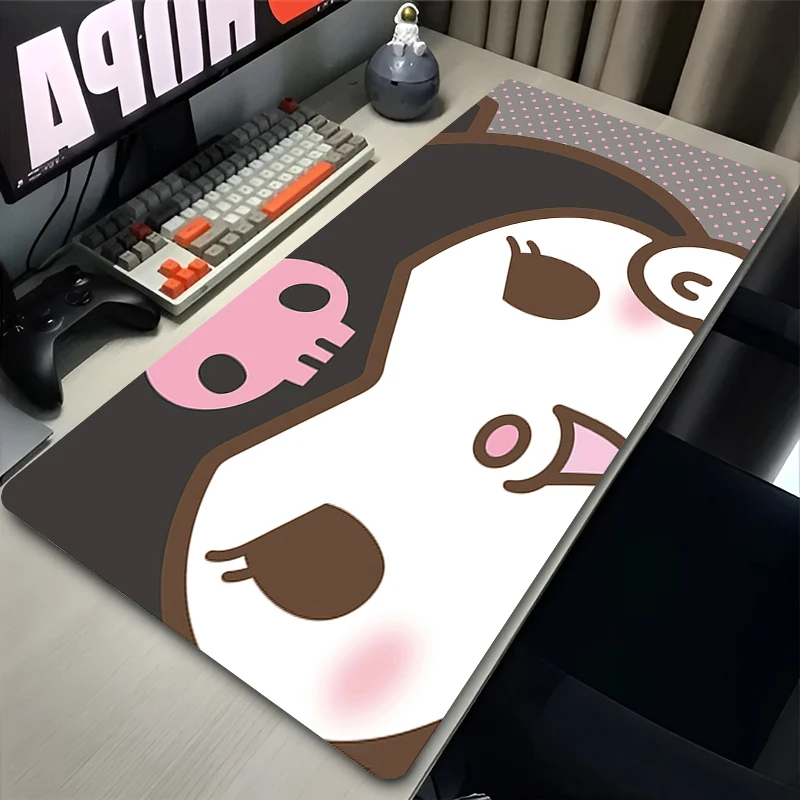 Office Computer Desk Mat Kurom - Tradescantia Purple บทวิจารณ์และราคา