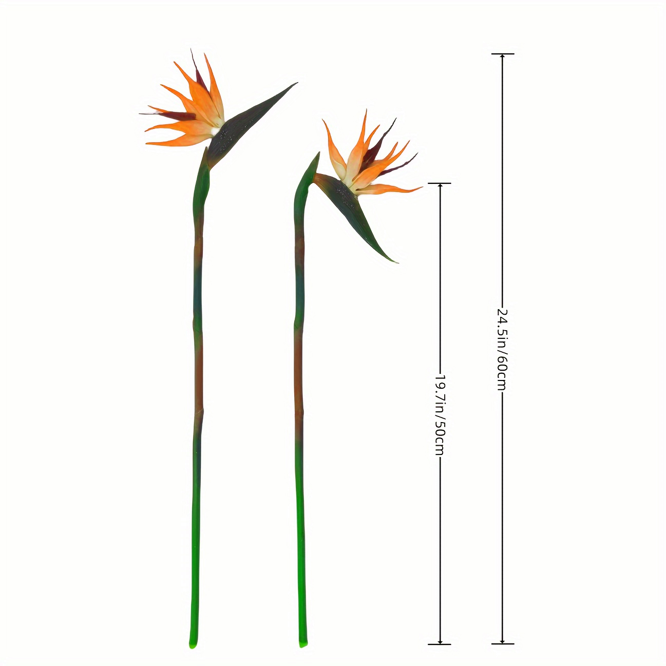 3Pcs Artificial Heaven Bird Fl - Bird Paradise Strelitzia บทวิจารณ์และราคา
