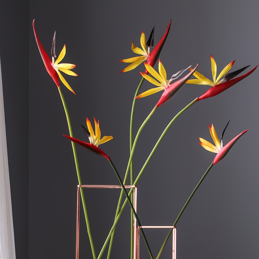 Artificial Flowers Bird of Par - Bird Paradise Strelitzia บทวิจารณ์และราคา