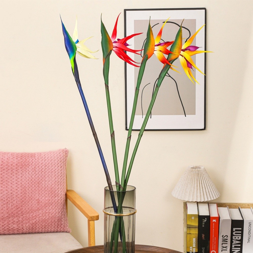 Long Stem Artificial Bird of P - Bird Paradise Strelitzia บทวิจารณ์และราคา