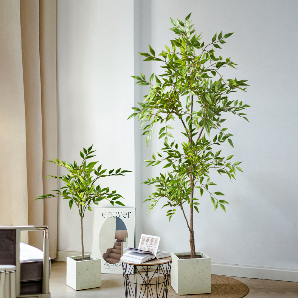 75-140cm Largen Fake Nandina T - Dracaena Marginata บทวิจารณ์และราคา