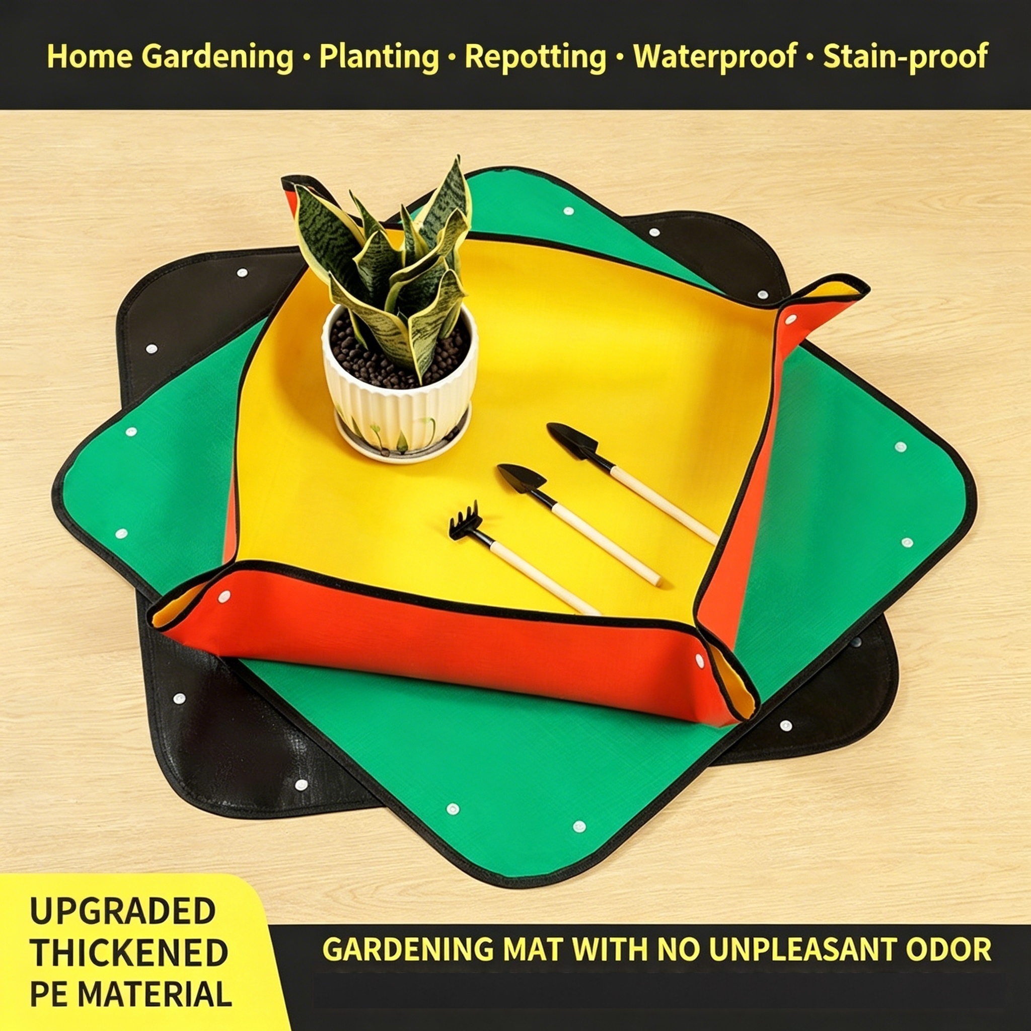 Plant Repotting Mat, Waterproo - Echeveria Succulent บทวิจารณ์และราคา