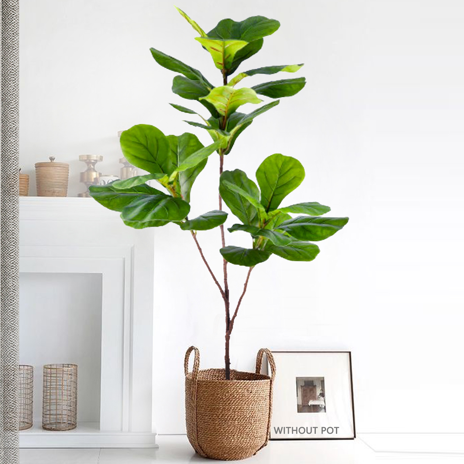 76-135cm Artificial Ficus Tree - Dracaena Marginata บทวิจารณ์และราคา