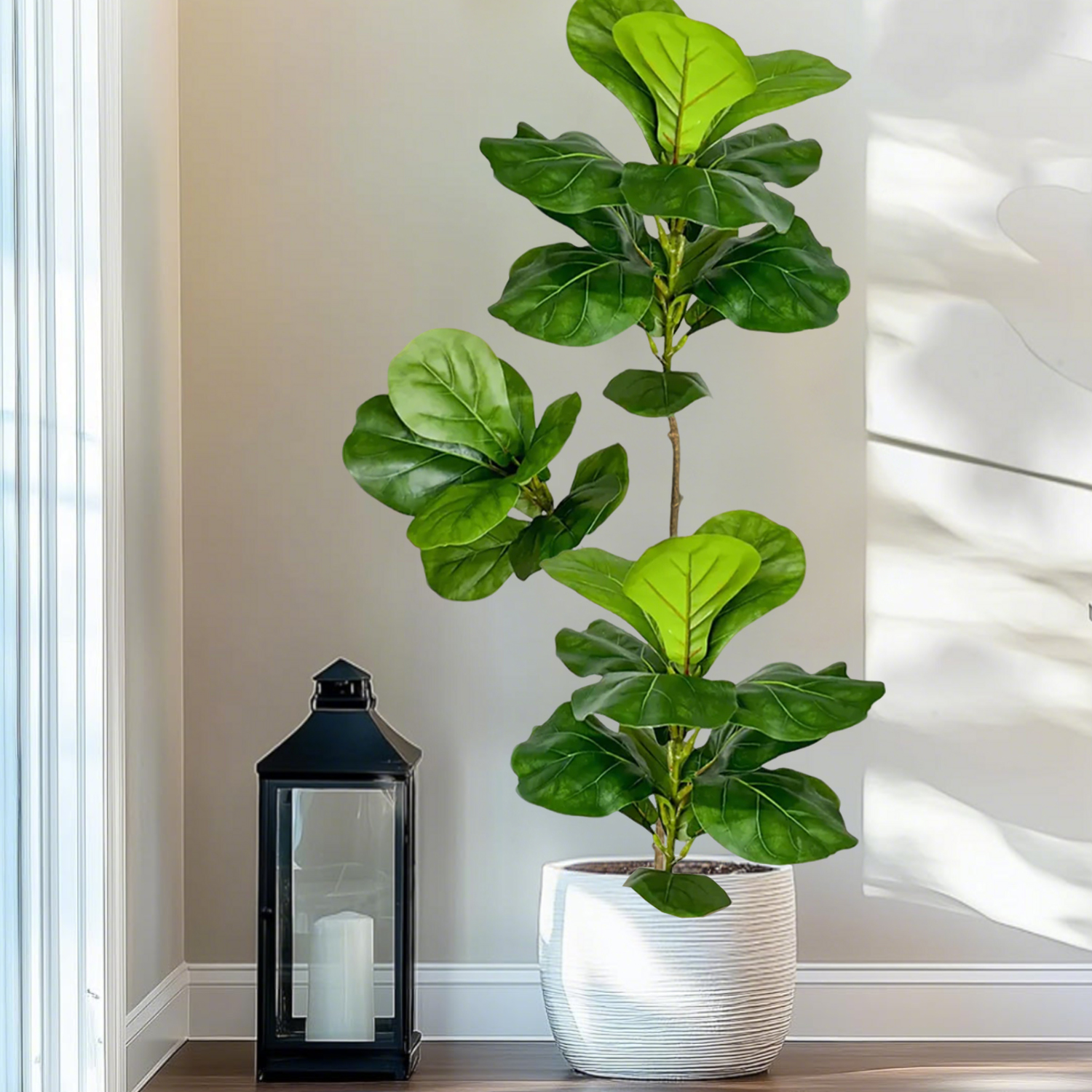 76-135cm Artificial Ficus Tree - Dracaena Marginata บทวิจารณ์และราคา