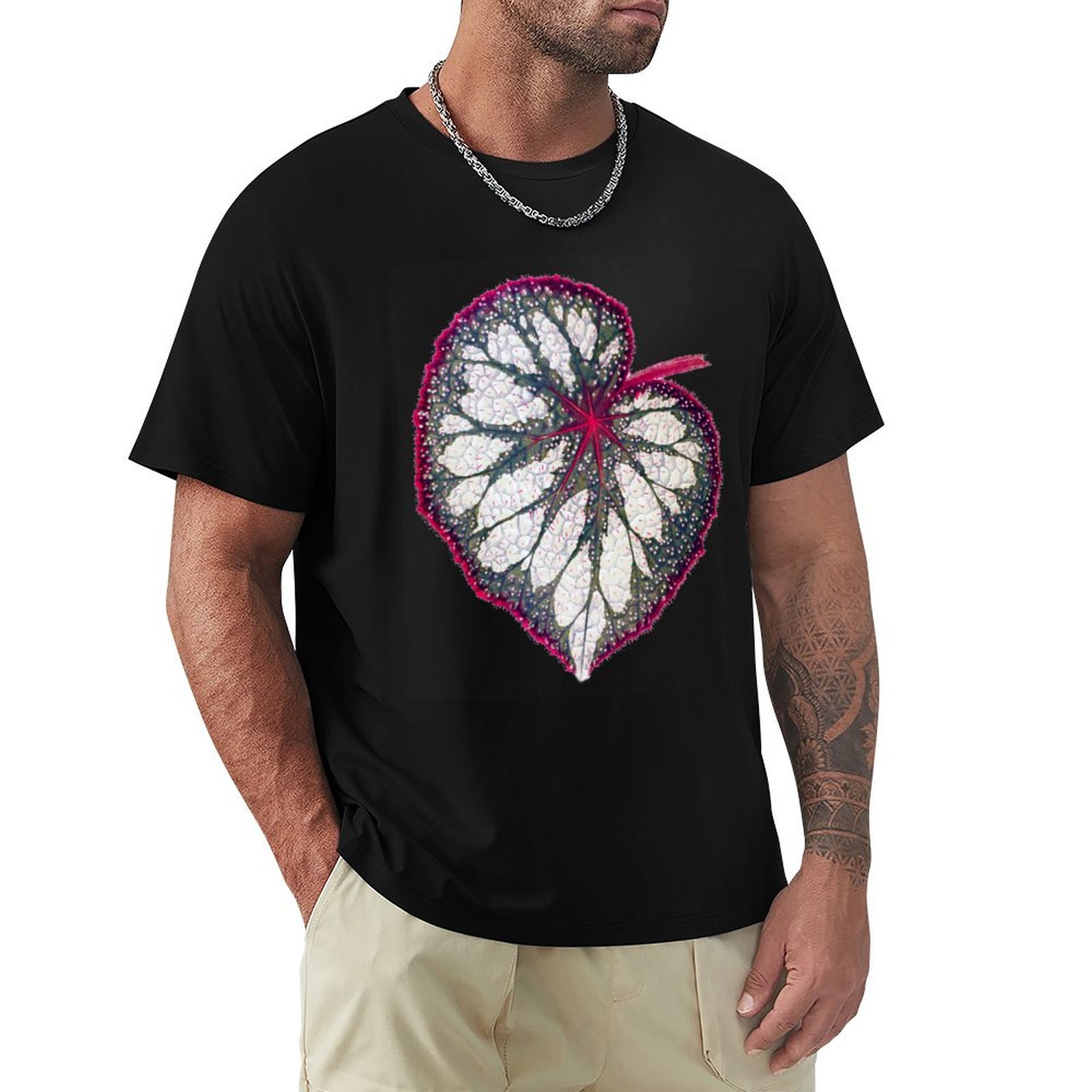Begonia rex T-Shirt Work Outdo - Begonia Rex บทวิจารณ์และราคา