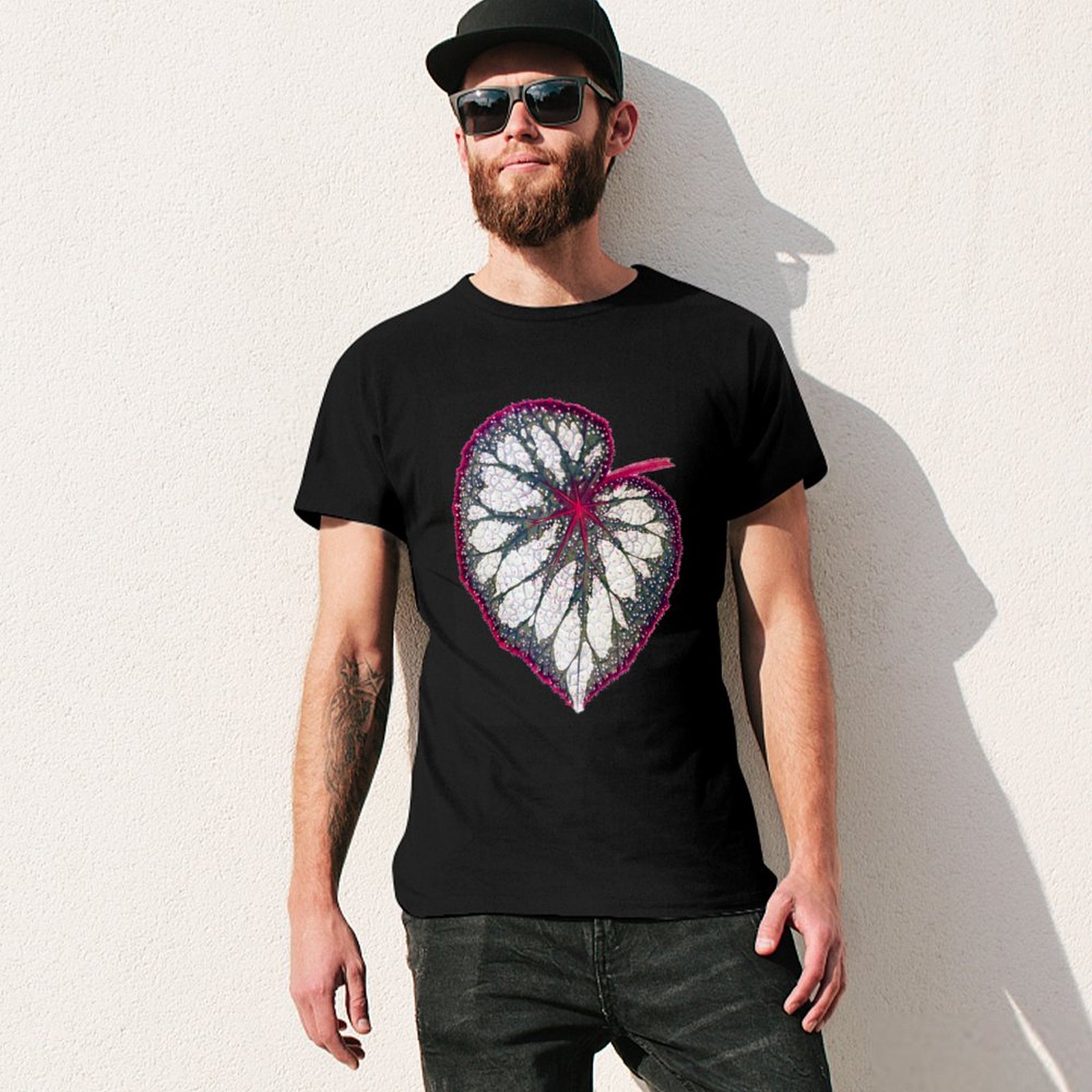 Begonia rex T-Shirt Work Outdo - Begonia Rex บทวิจารณ์และราคา