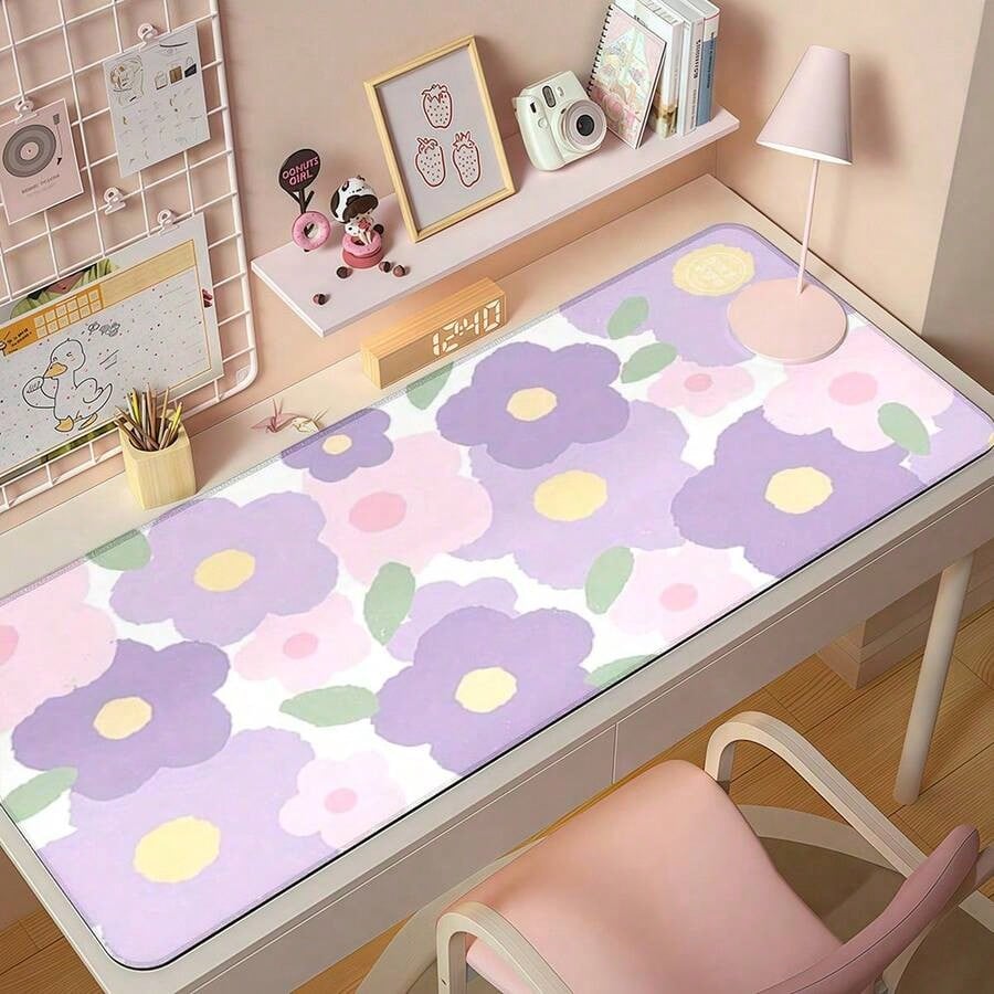 Purple Flower Mouse Pad - Larg - Tradescantia Purple บทวิจารณ์และราคา