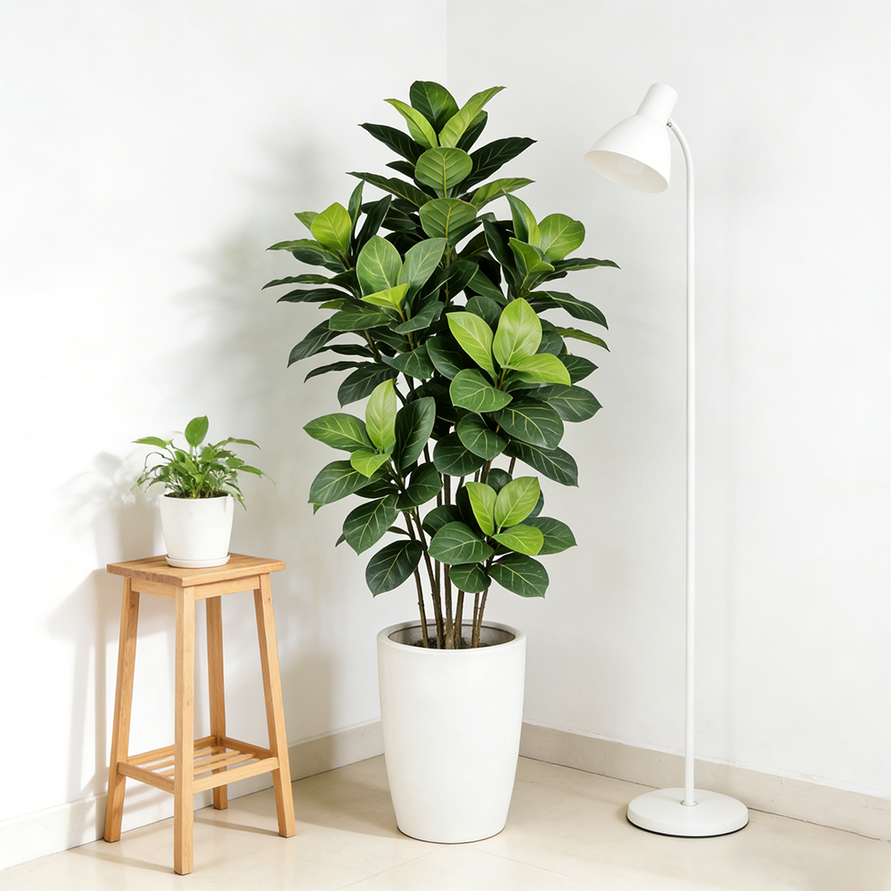 70-130cm Artificial Ficus Plan - Ficus Lyrata Tree บทวิจารณ์และราคา