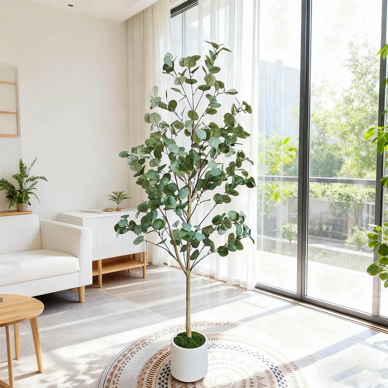 120-155Cm/5.1Ft Artificial Euc - Dracaena Marginata บทวิจารณ์และราคา