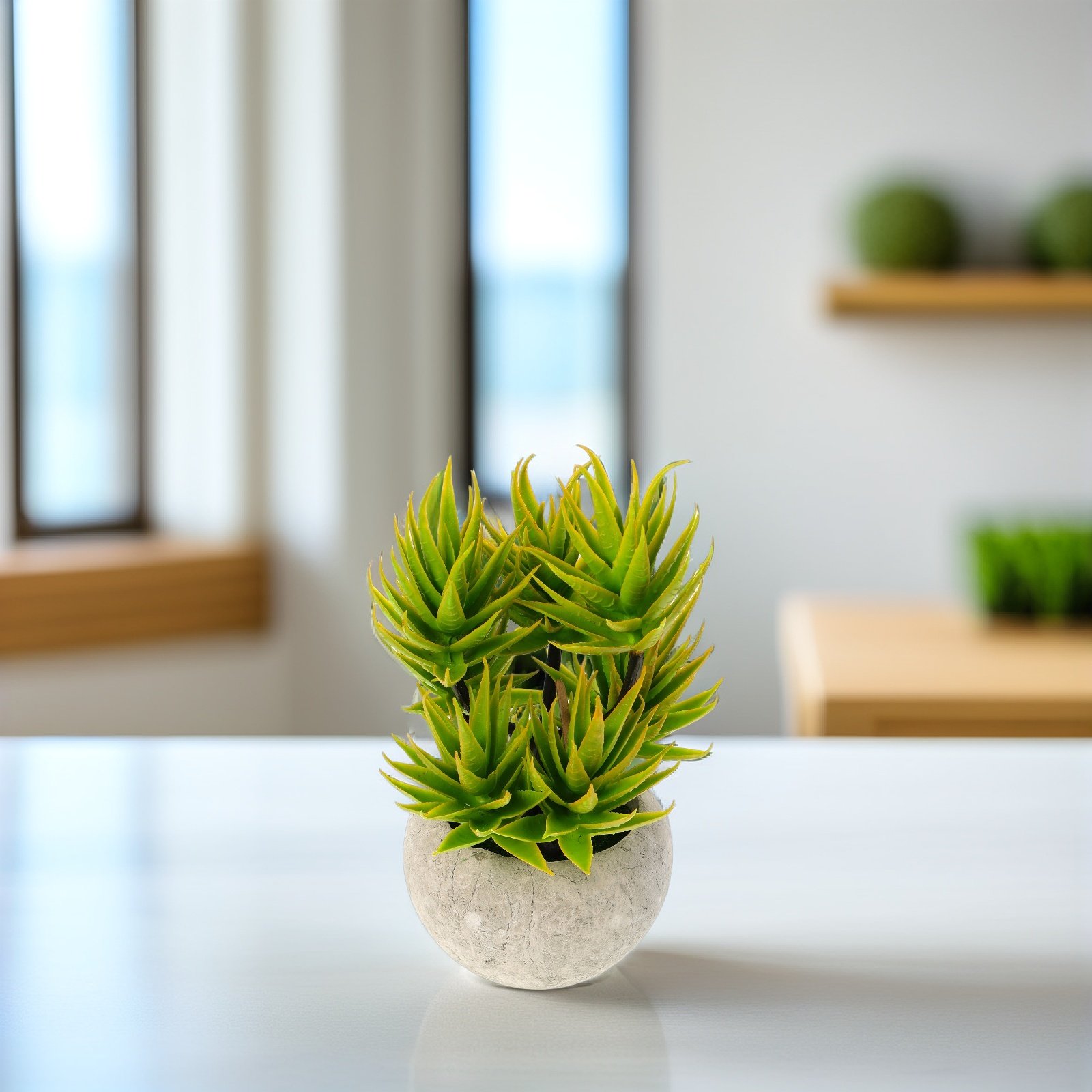 1 Piece Artificial Aloe Vera B - Aloe Vera Pot บทวิจารณ์และราคา