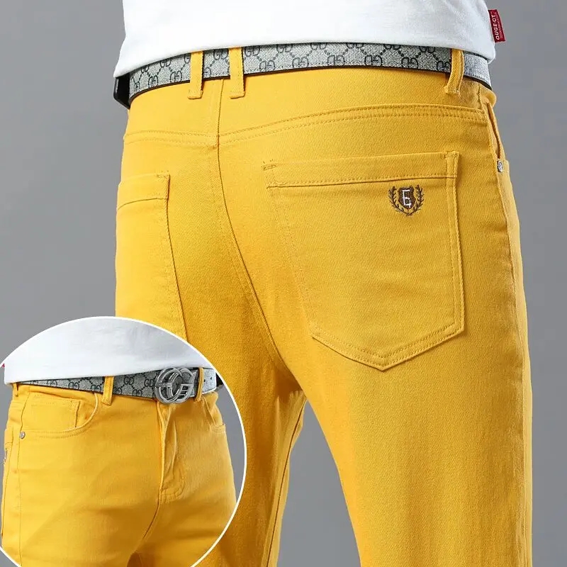 Men's Colorful Denim Stretch S - Aglaonema Red บทวิจารณ์และราคา