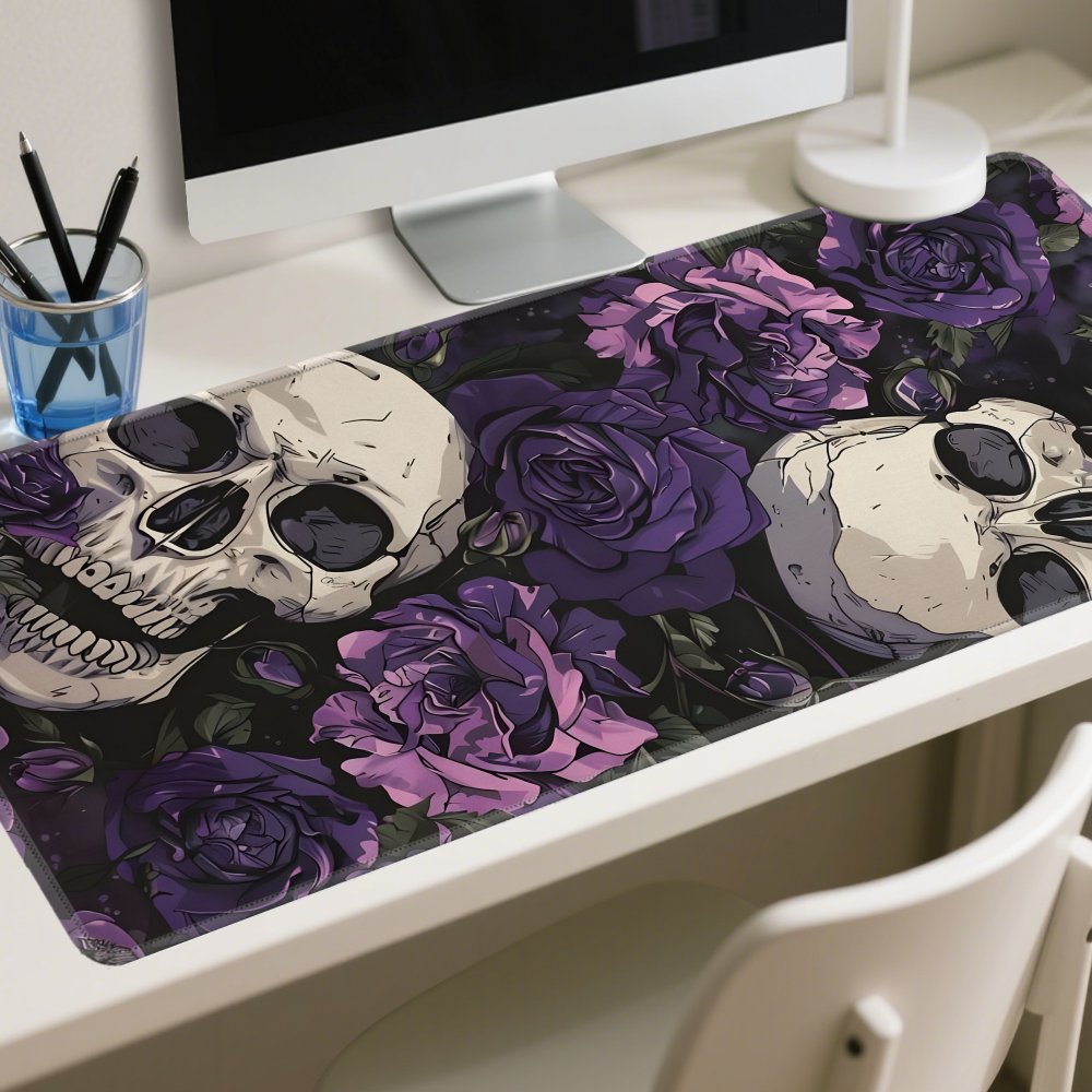 Gothic skull and purple flower - Tradescantia Purple บทวิจารณ์และราคา
