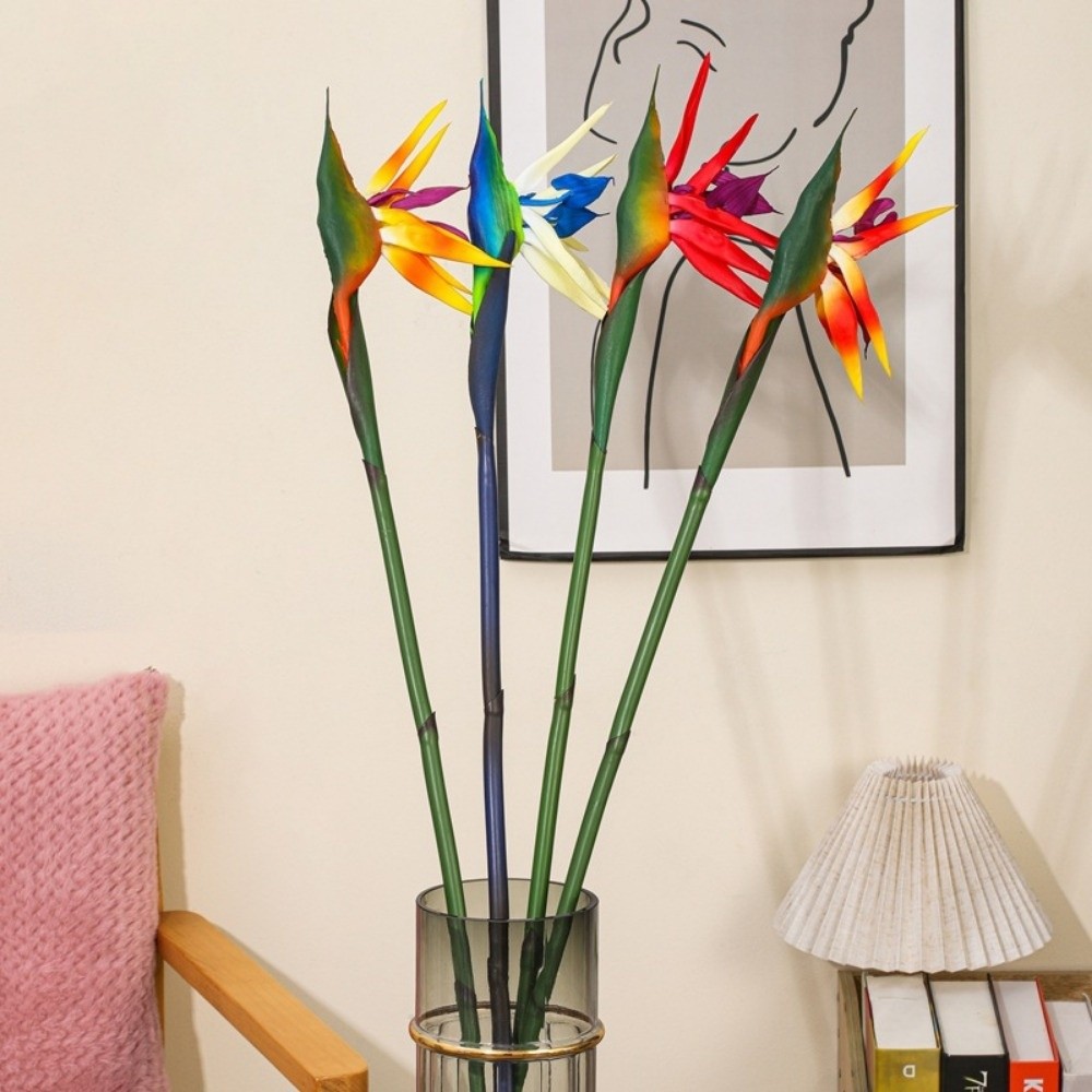 New Long Stem Artificial Bird  - Bird Paradise Strelitzia บทวิจารณ์และราคา