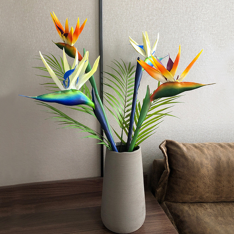 3pcs Artificial Bird Of Paradi - Bird Paradise Strelitzia บทวิจารณ์และราคา